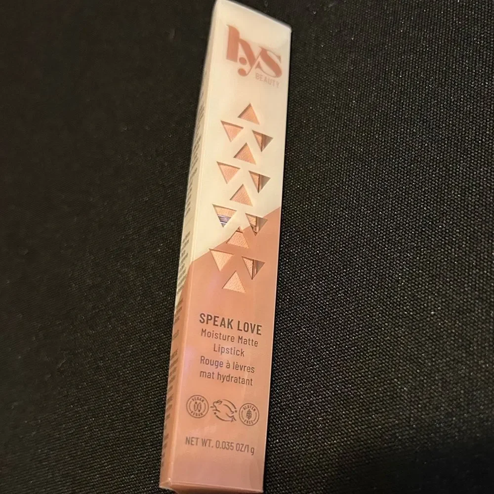 🌻 LYS Speak Love Moisture Matte Lipstick - Sincere Soft Nude Pink New FullSz